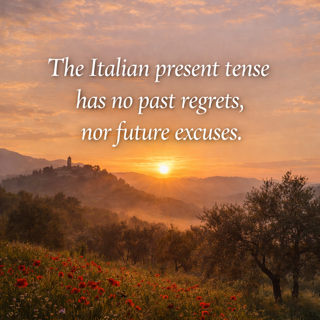 Italian present tense examples