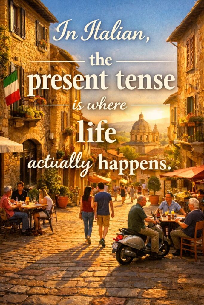 Italian present tense rules